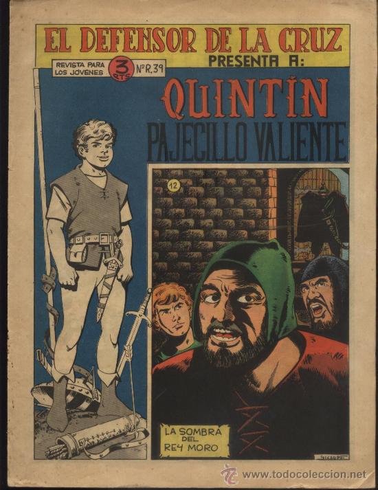 Tebeos: QUINTIN PAJECILLO VALIENTE N&ordm; 12 - Foto 1