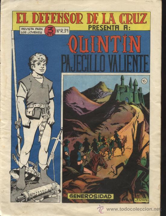 Tebeos: QUINTIN PAJECILLO VALIENTE N&ordm; 15 - Foto 1