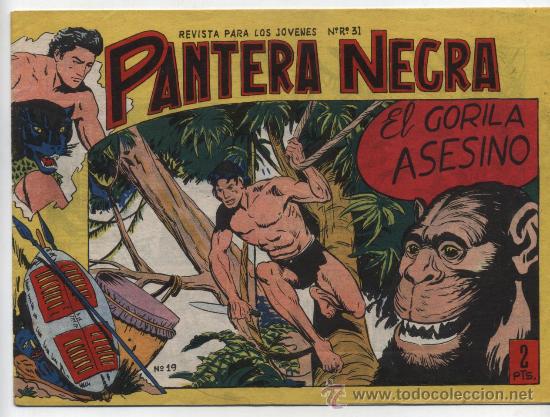 Tebeos: Pantera Negra (2 Ptas) n&ordm;  19. - Foto 1