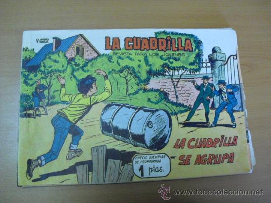 Tebeos: la cuadrilla n&ordm; 1,de maga 1961 - Foto 1
