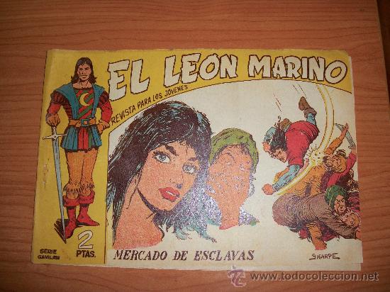 Tebeos: EL LEON MARINO N&ordm; 18 EDITORIAL MAGA ORIGINAL - Foto 1