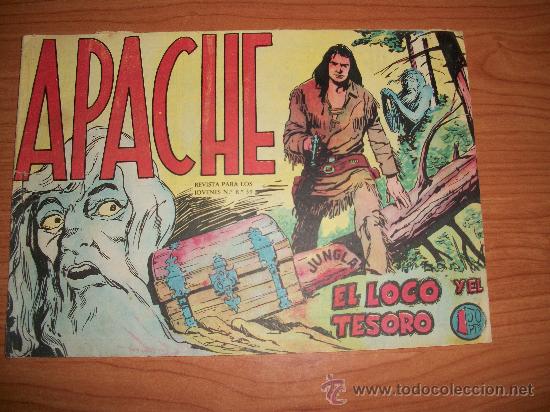Tebeos: APACHE N&ordm; 35 1&ordf; PARTE ORIGINAL EDITORIAL MAGA - Foto 1