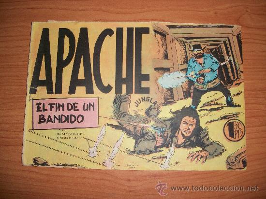 Tebeos: APACHE N&ordm; 33 1&ordf; PARTE ORIGINAL EDITORIAL MAGA - Foto 1