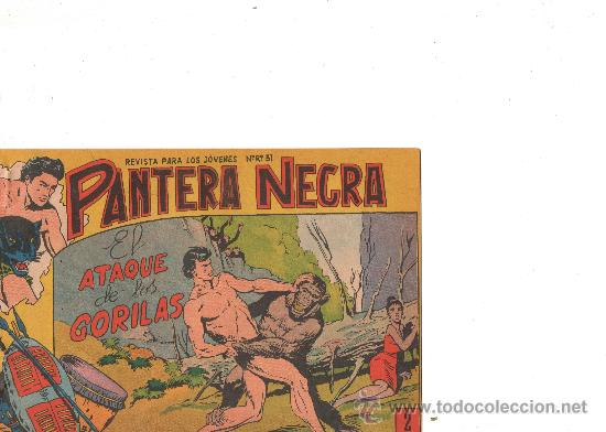 Tebeos: PANTERA NEGRA DE 2 PTS N&ordm; 20 DE MAGA - Foto 1