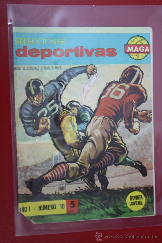 Tebeos: Comic SELECCIONES DEPORTIVAS n&ordm; 10, Ed. MAGA - Foto 1