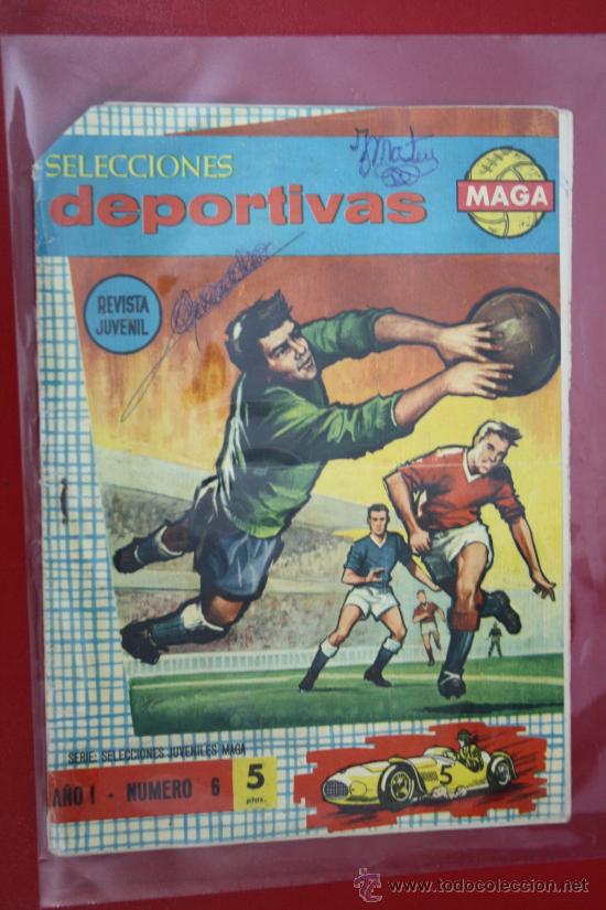 Tebeos: Comic SELECCIONES DEPORTIVAS n&ordm; 6, Ed. MAGA - Foto 1