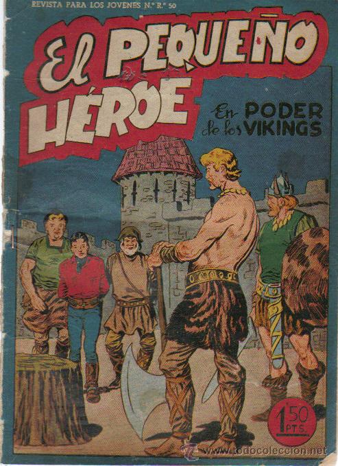 Tebeos: EL PEQUE&Ntilde;O HEROE N&ordm; 35 - ED.MAGA 1956 - Foto 1