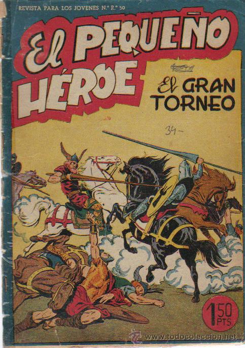 Tebeos: EL PEQUE&Ntilde;O HEROE N&ordm; 36 - ED.MAGA 1956 - Foto 1