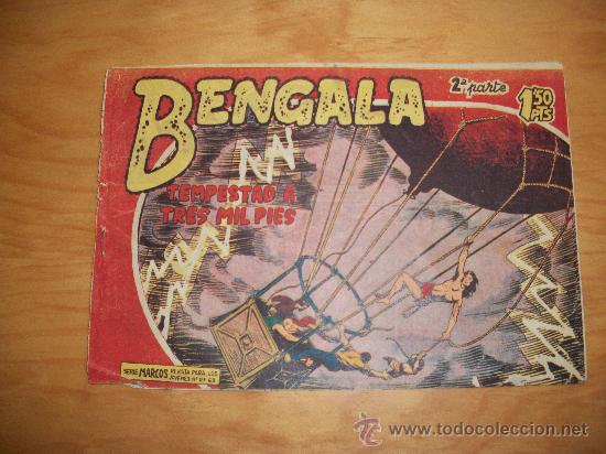 Tebeos: BENGALA 2&ordf; N&ordm; 28 EDITORIAL MAGA 1959 ORIGINAL - Foto 1