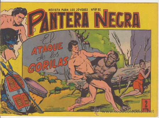 Tebeos: Pantera Negra n&ordm;  20. (2 ptas) - Foto 1