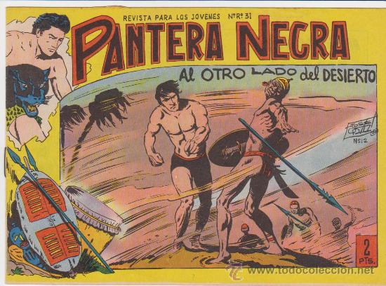 Tebeos: Pantera Negra n&ordm;  12. (2 ptas) - Foto 1