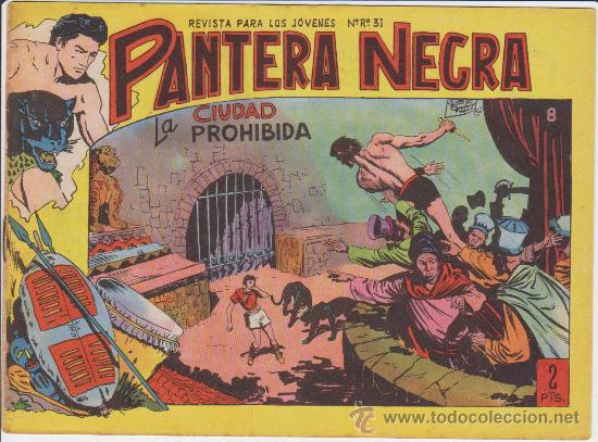 Tebeos: Pantera Negra n&ordm;  8. (2 ptas) - Foto 1