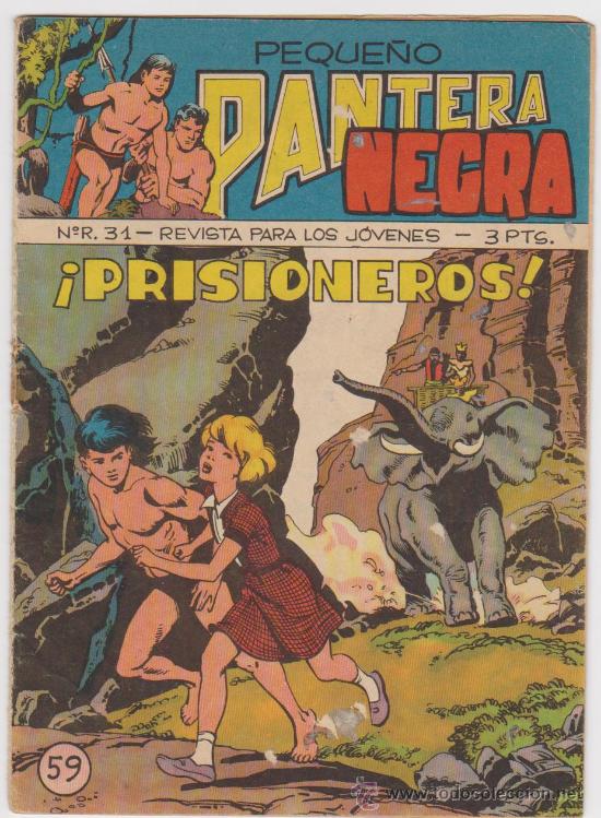 Tebeos: Peque&ntilde;o Pantera Negra n&ordm;  59. (3 ptas) - Foto 1