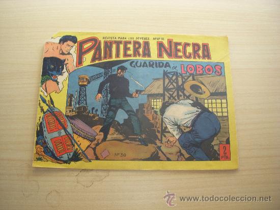 Tebeos: PANTERA NEGRA N&ordm; 30, DE 2 PTAS, EDITORIAL MAGA - Foto 1