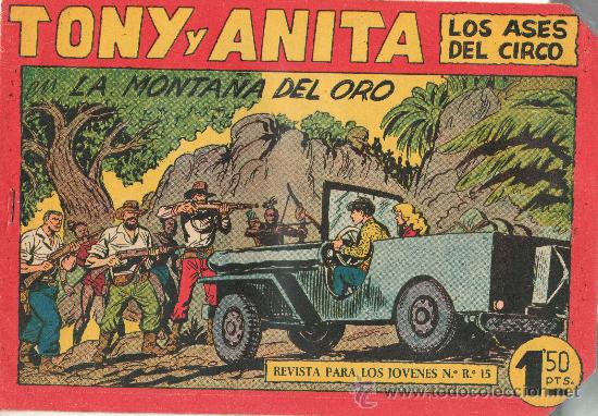 Tebeos: TONY Y ANITA     N&ordm; 152  DE MAGA - Foto 1