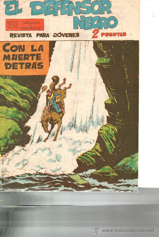 Tebeos: EL DEFENSOR NEGRO        N&ordm; 15    DE MAGA - Foto 1