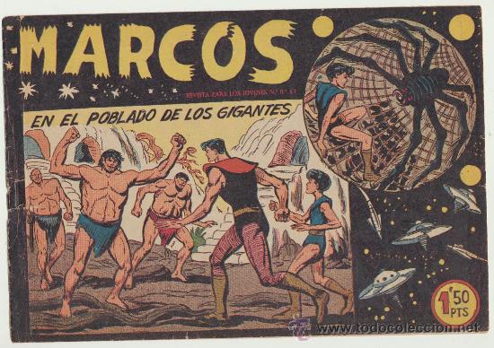 Tebeos: Marcos n&ordm;  6.  Maga  1958. - Foto 1