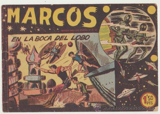 Tebeos: Marcos n&ordm;  12.  Maga  1958. - Foto 1