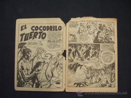 Tebeos: PEQUE&Ntilde;O PANTERA NEGRA - N&ordm; 77 - EL COCODRILO TUERTO - EDIT. MAGA - - Foto 2