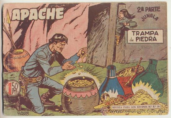 Tebeos: Apache 2&ordf;    n&ordm;  40. Maga  1960. - Foto 1