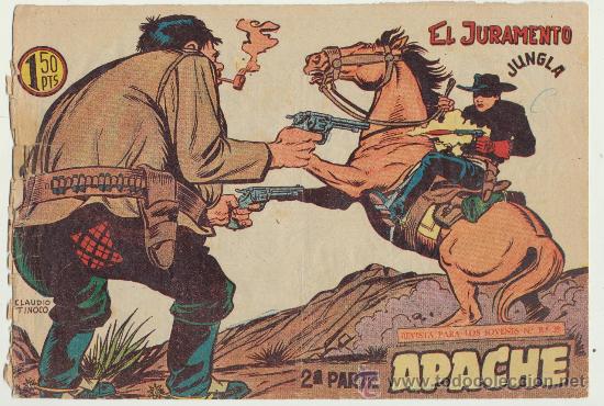 Tebeos: Apache 2&ordf;    n&ordm;  19. Maga  1960. - Foto 1