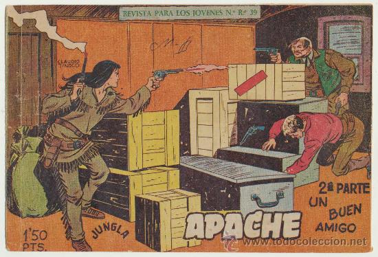 Tebeos: Apache 2&ordf;    n&ordm;  14. Maga  1960. - Foto 1