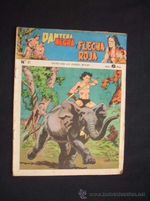 Tebeos: PANTERA NEGRA Y FLECHA ROJA - N&ordm; 91 - EDITORIAL MAGA - - Foto 1
