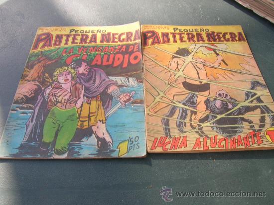 Tebeos: PEQUE&Ntilde;O PANTERA NEGRA BOLSILLO NUMEROS 100 Y 108 - Foto 1