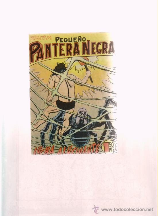 Tebeos: PEQUE&Ntilde;O PANTERA NEGRA N&ordm; 100 - Foto 1