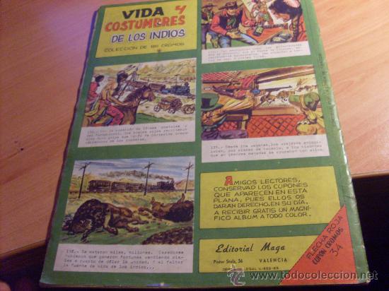 Tebeos: FLECHA ROJA N&ordm; 34 ORIGINAL (COB97) - Foto 2