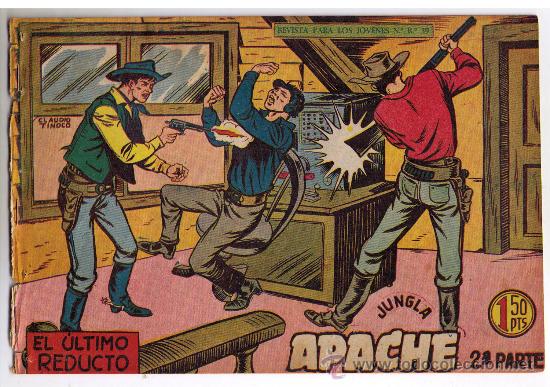 Tebeos: APACHE 2&ordf; PARTE - N&ordm; 17 - EL &Uacute;LTIMO REDUCTO - PVP 1,50 PTAS. - ORIGINAL - Foto 1