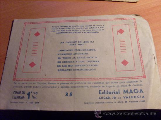 Tebeos: DON Z N&ordm; 35 ( ORIGINAL ED. MAGA ) (COM15) - Foto 2