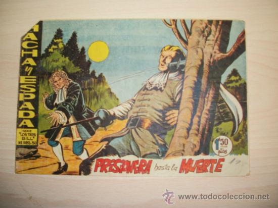 Tebeos: HACHA Y ESPADA N&ordm; 10 EDITORIAL MAGA ORIGINAL - Foto 1