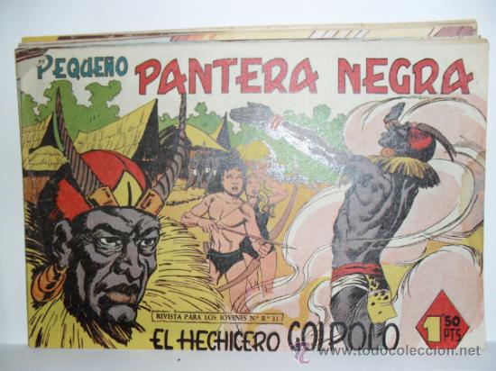 Tebeos: PEQUE&Ntilde;O PANTERA NEGRA.N&ordm;143.ORIGINAL - Foto 1