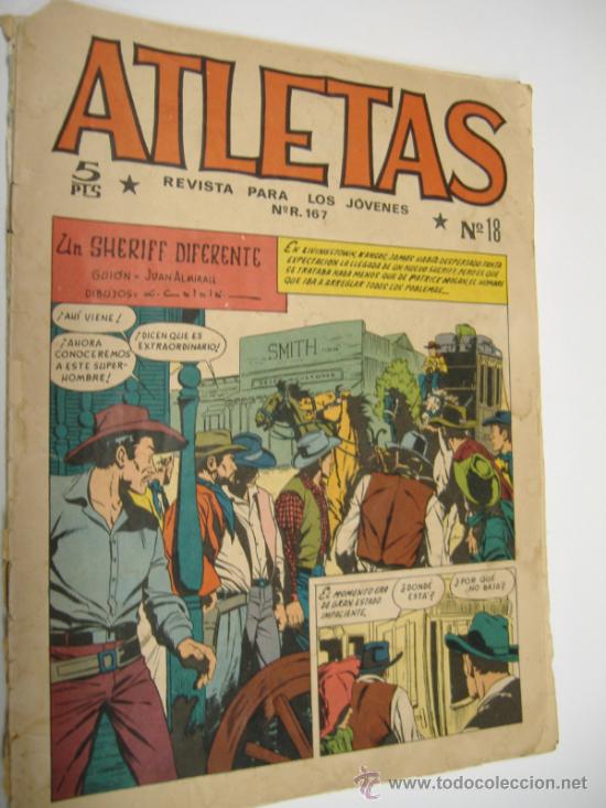 Tebeos: ATLETAS.N&ordm; 18 - Foto 1