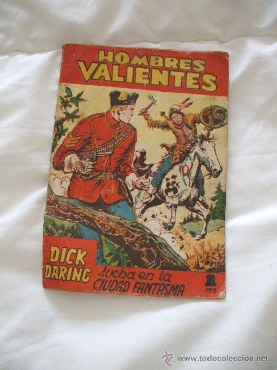 Tebeos: Comic Hombres Valientes Dick Daring 1958 - Foto 1