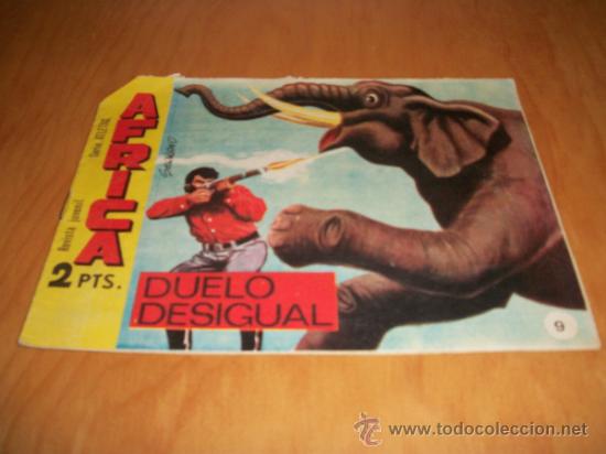 Tebeos: AFRICA N&ordm; 9  EDITORIAL MAGA ORIGINAL - Foto 1