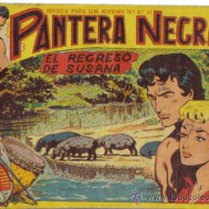 Tebeos: PANTERA NEGRA Nº 23. EL REGRESO DE SUSANA. ORIGINAL MAGA 1958. Lote 32846124