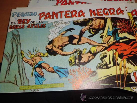 Tebeos: lote de 10 comics pantera negra 1 repetido ed. maga - Foto 7 - 34547382
