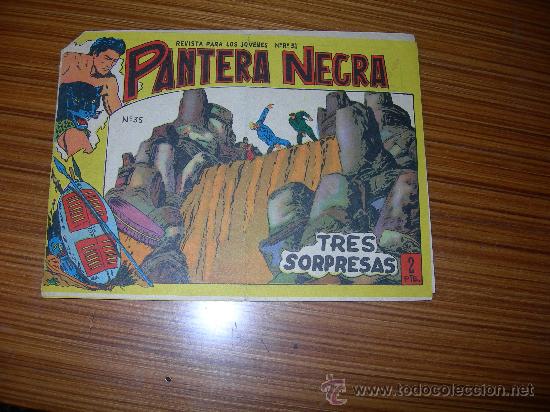 Tebeos: PANTERA NEGRA DE 2 PTS       N&ordm; 35    DE MAGA - Foto 1
