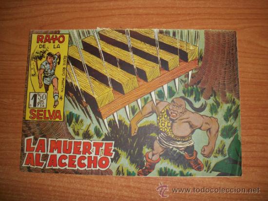 Tebeos: EL RAYO DE LA SELVA N&ordm; 34 EDITORIAL MAGA ORIGINAL - Foto 1