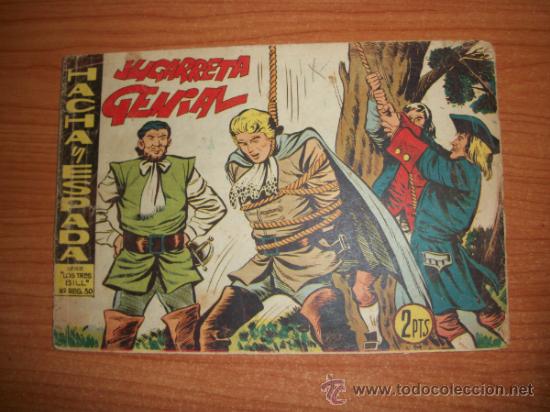 Tebeos: HACHA Y ESPADA N&ordm; 15 EDITORIAL MAGA ORIGINAL - Foto 1