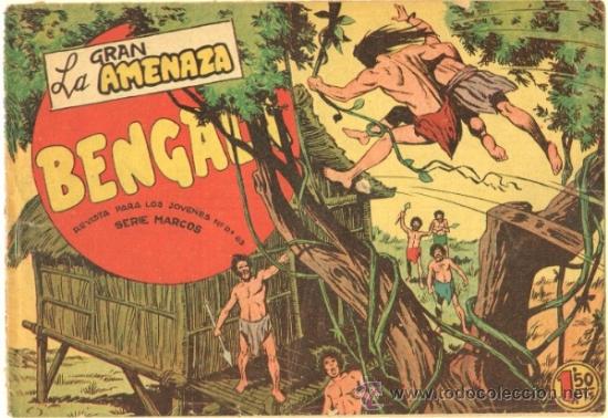 Tebeos: BENGALA ORIGINAL N&ordm; 49 EDI. MAGA 1959 - Foto 1