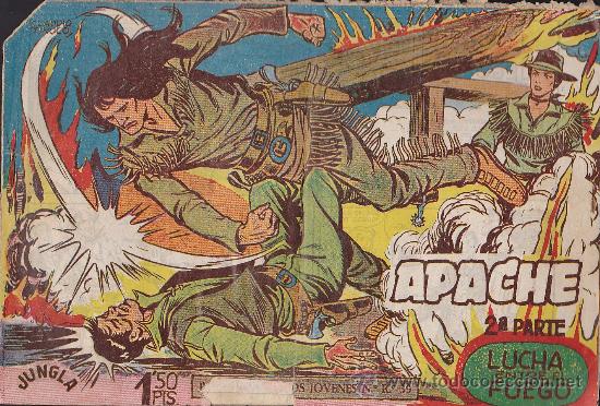 Tebeos: COMIC APACHE 2&ordf; PARTE N&ordm; 4 - Foto 1