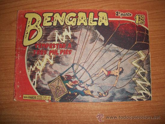 Tebeos: BENGALA 2&ordf; N&ordm; 28 EDITORIAL MAGA 1959 ORIGINAL - Foto 1