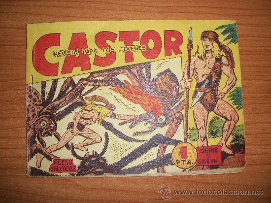 Tebeos: CASTOR N&ordm; 12 ORIGINAL EDITORIAL MAGA 1962 - Foto 1