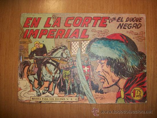 Tebeos: EL DUQUE NEGRO N&ordm; 25 EDITORIAL MAGA ORIGINAL - Foto 1