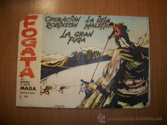 Tebeos: FOGATA N&ordm; 41 ED. MAGA 1964 ULTIMO NUMERO - Foto 1