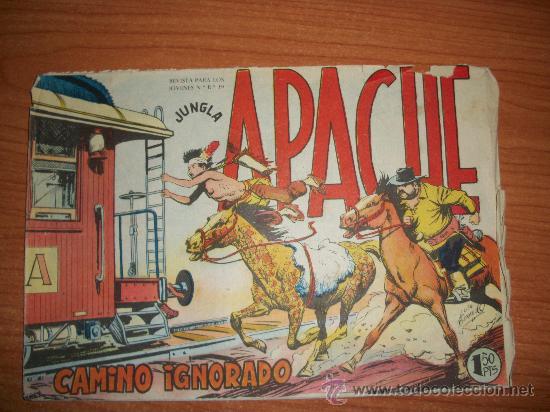 Tebeos: APACHE N&ordm; 46 1&ordf; PARTE ORIGINAL EDITORIAL MAGA - Foto 1