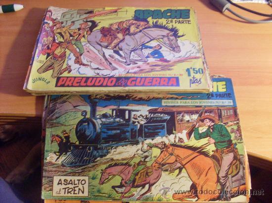Tebeos: APACHE SEGUNDA LOTE N&ordm; 1 AL 23 (ORIGINAL MAGA) (COB204) - Foto 1